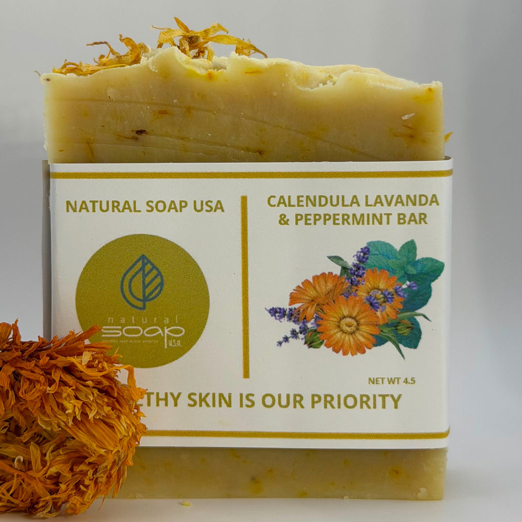 Calendula Lavanda & peppermint.