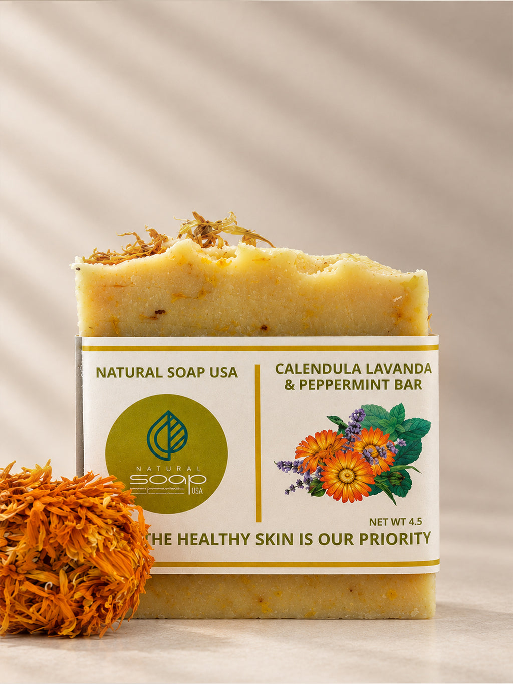Calendula Lavanda & peppermint.