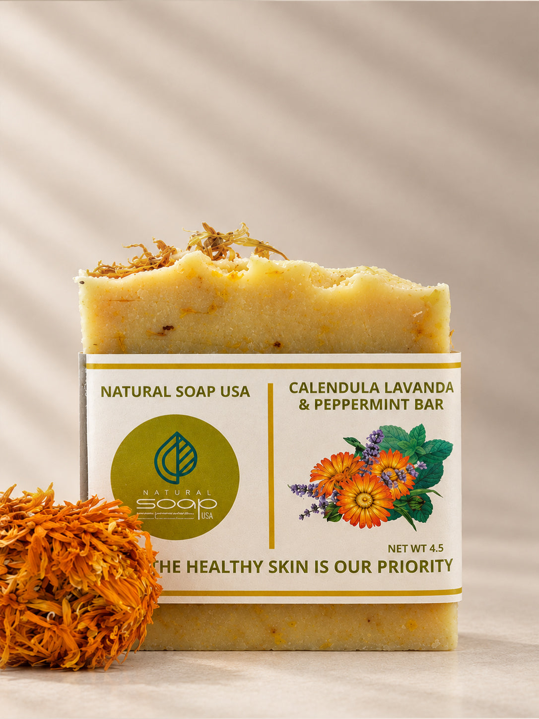 Calendula Lavanda & peppermint.